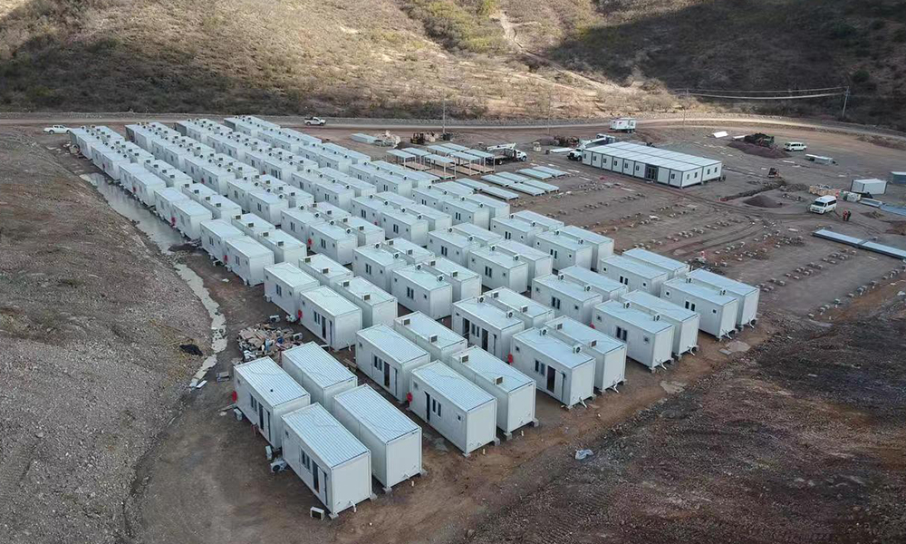 Container Housing Project for Mining Camp in Mexico