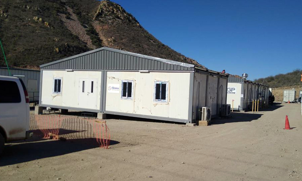 Container Housing Project for Mining Camp in Mexico