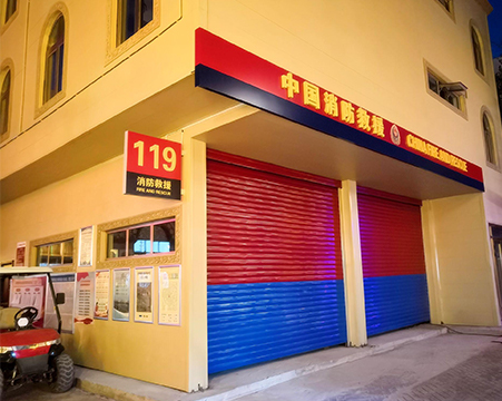 Xinjiang Kashgar light steel module fire station project