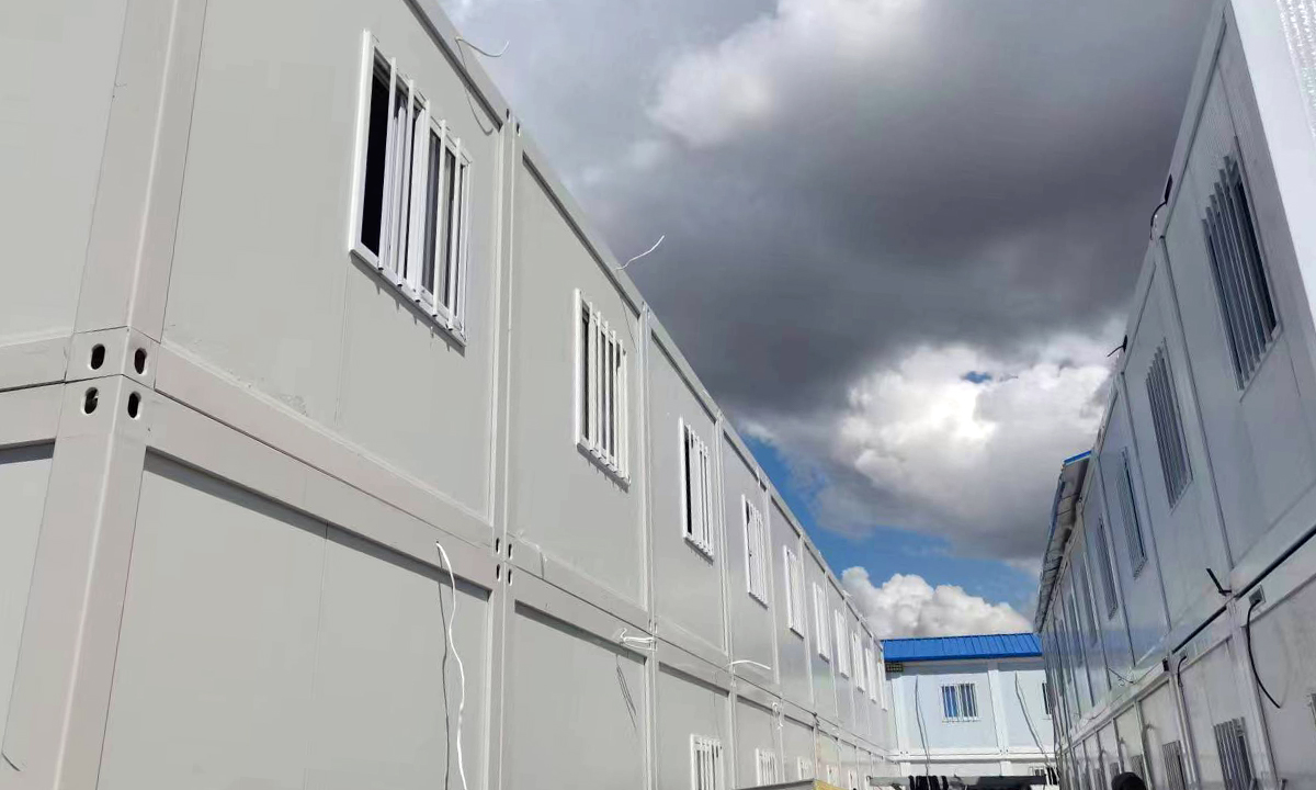 Modular Box House Camp Project in Mozambique