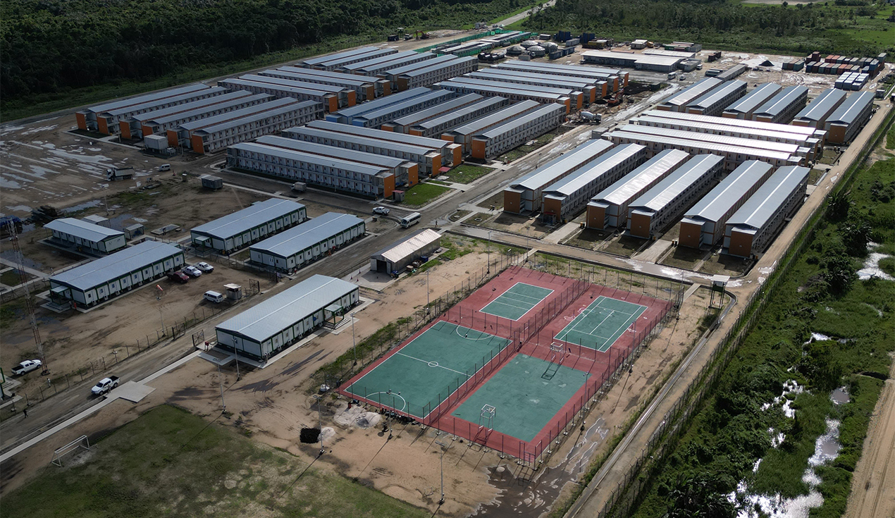 Nigeria Symbian Gas Project Camp