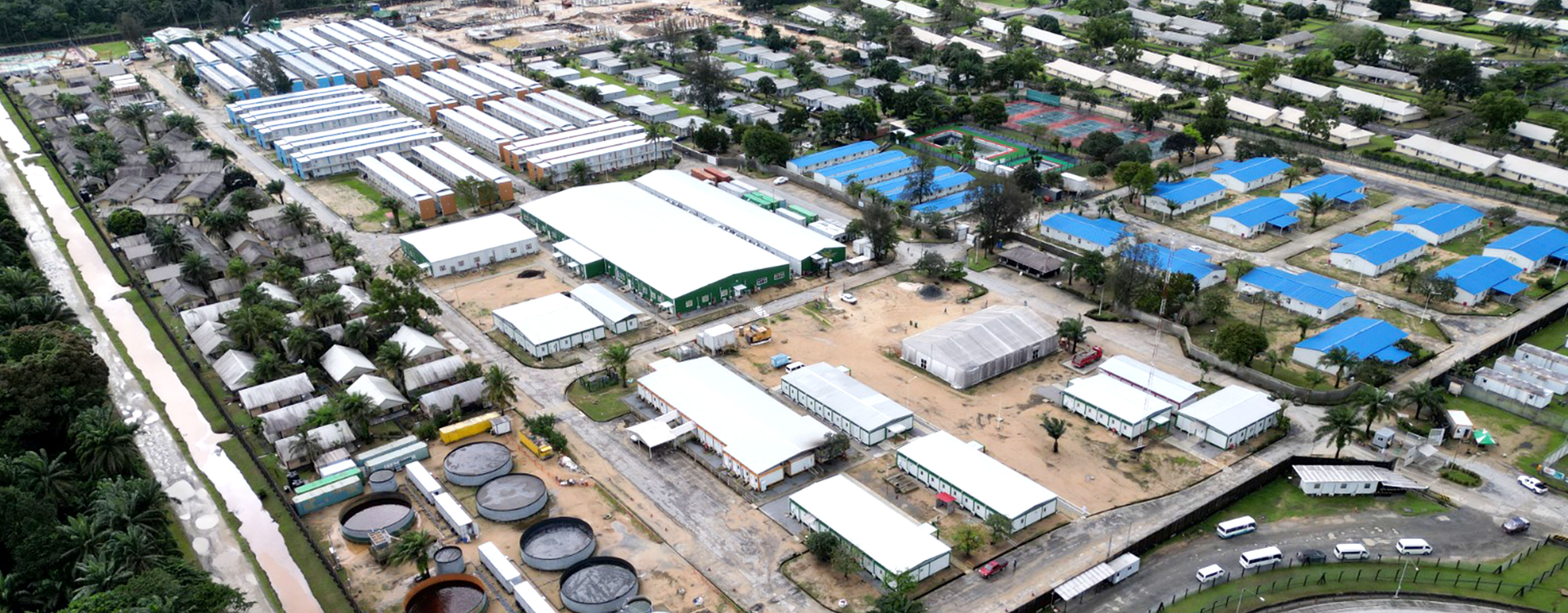 Nigeria Symbian Gas Project Camp