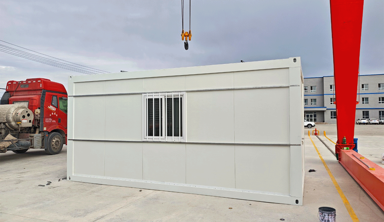 skid-mounted container houses